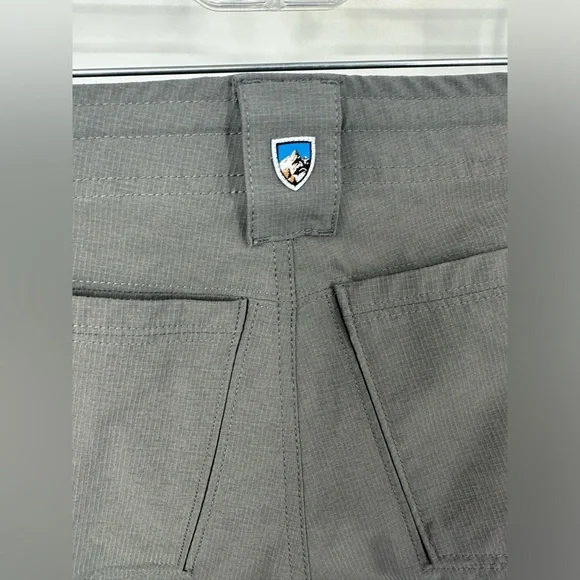 Kuhl Pants Women's Sz 2 Reg Gray Horizn Skinny Ripstop Drawstring Cargo Hiking - Picture 3 of 10